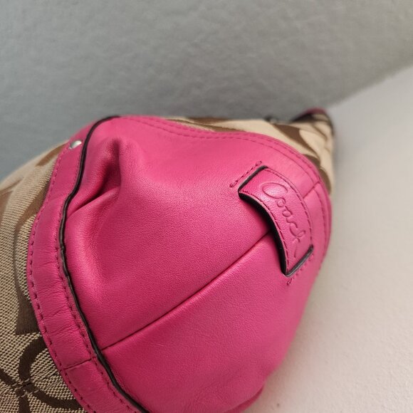 Vintage Coach Alexandar Jacquard Shoulder Bag Satchel Purse - Picture 8 of 13